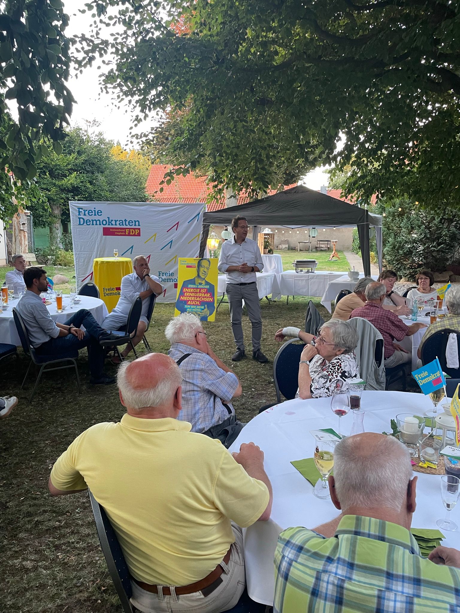 Dr. Stefan Birkner war der Festredner beim Sommerfest